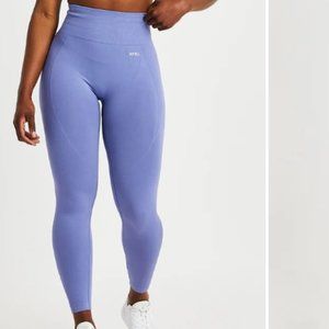 AYBL Balance V2 Seamless Leggings - Small, Steel Blue